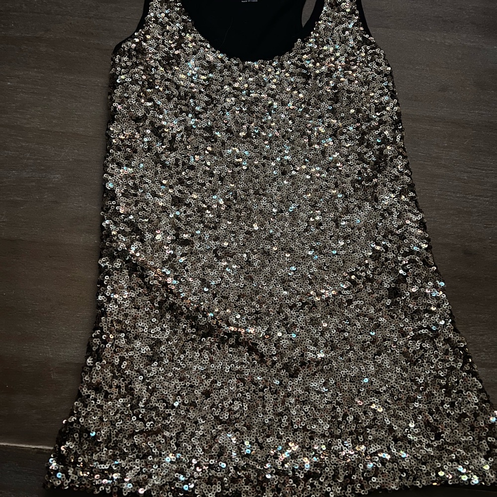 Glamorous Sequin Tank Dress
